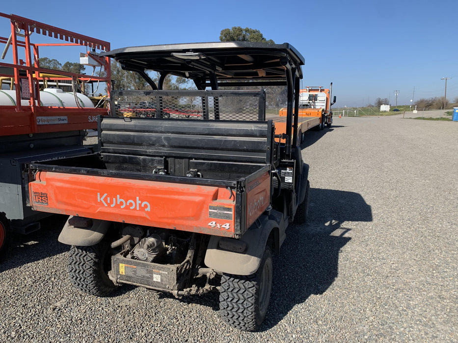 Kubota RTV-X1140W-H Plastic Canopy, Windshield Acrylic Clear, LED Strobe Light, Wire Harness Kit, Back up Alarm