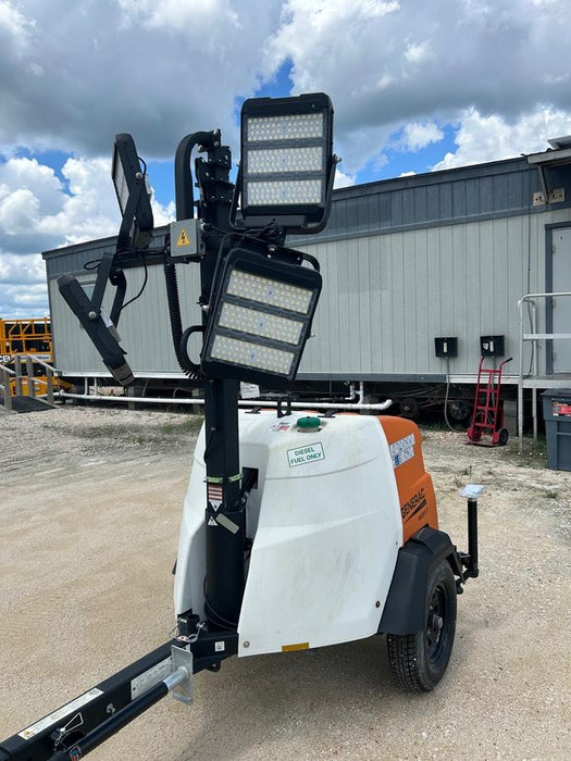 2025 Generac MLT6SMDS Diesel, Mitsubishi / Final Tier 4 Engine, 10.5 HP @ 1800 RPM, (4) 320W G4 LED's, Brushless Excitation, Capacitor Regulated, Vertical Mast, Manual Winch, 5kW Export Power, Power Zone Auto Light Controller