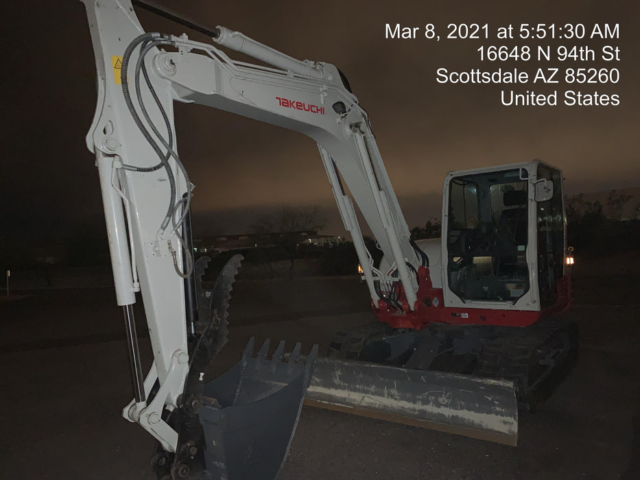 2020 Takeuchi TB290C Cab/Heat/Air, Rubber Tracks, Manual TAG QC