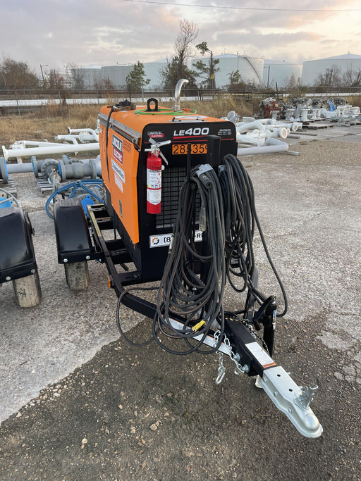 2022 Lincoln Electric LE400 Kubota V1505, Trlr, Cable Rack, Light Kit, ES Decals, T3