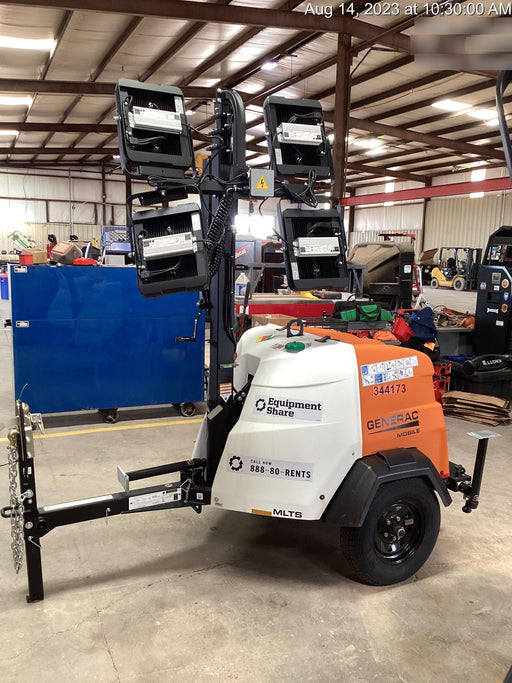 2023 Generac MLT2 Diesel, Flex Switch 120V Input, Powerzone Controller, (4) 320W LED Lights, 4kW Generator, 39.9 Gal Fuel Tank, 2" Ball, T3