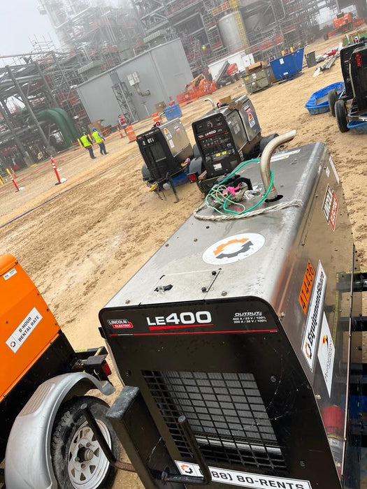 2024 Lincoln Electric LE400 Kubota V1505, Trlr, Cable Rack, Light Kit, ES Decals, T3