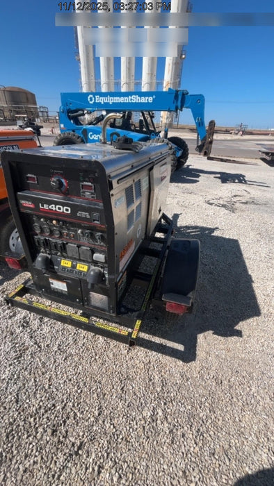 2024 Lincoln Electric LE400 Kubota V1505, Trlr, Cable Rack, Light Kit, ES Decals, T3