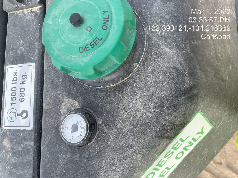 2022 Allmand NLV3GR (4) LED Light Fixture 350W, 23' Vertical Mast, 3kW Prime, Towable, Deep Sea L401, Leveling Jacks, Yanmar T4F 5.8hp