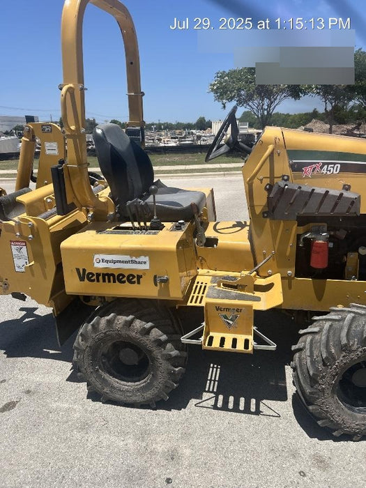 2022 VERMEER RTX450