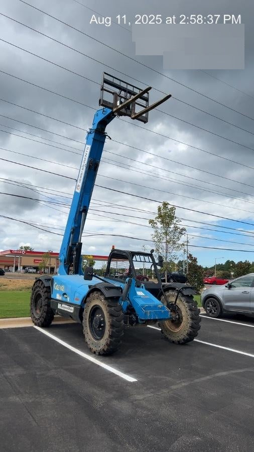 2019 Genie GTH-636 Canopy, Solid RT Tires, LED Work Lights, Beacon 60" QA Carriage, 48" Forks