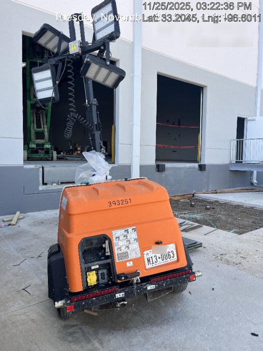 2024 Generac MLT2 Diesel, Flex Switch 120V Input, Powerzone Controller, 
(4) 320W LED Lights, 4kW Generator, 39.9 Gal Fuel Tank, 2" Ball, T3