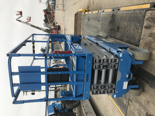 2019 Genie GS-2632 Folding rails with half height swing gate