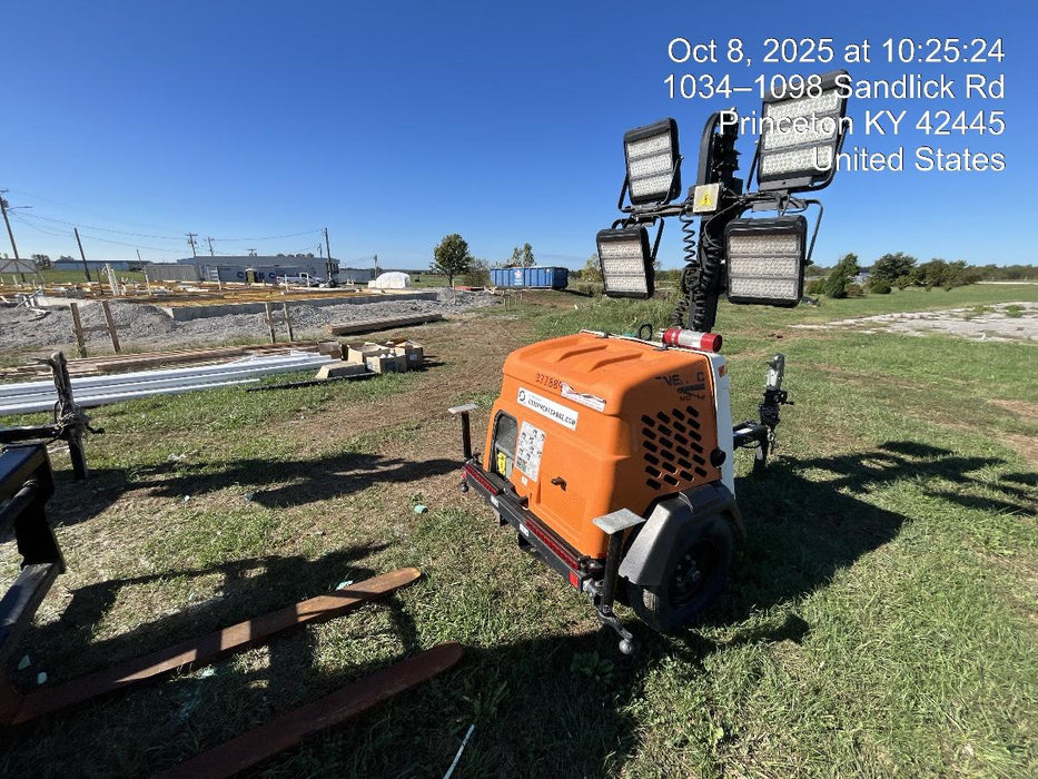 2023 Generac MLT2 Diesel, Flex Switch 120V Input, Powerzone Controller, 
(4) 320W LED Lights, 4kW Generator, 39.9 Gal Fuel Tank, 2" Ball, T3