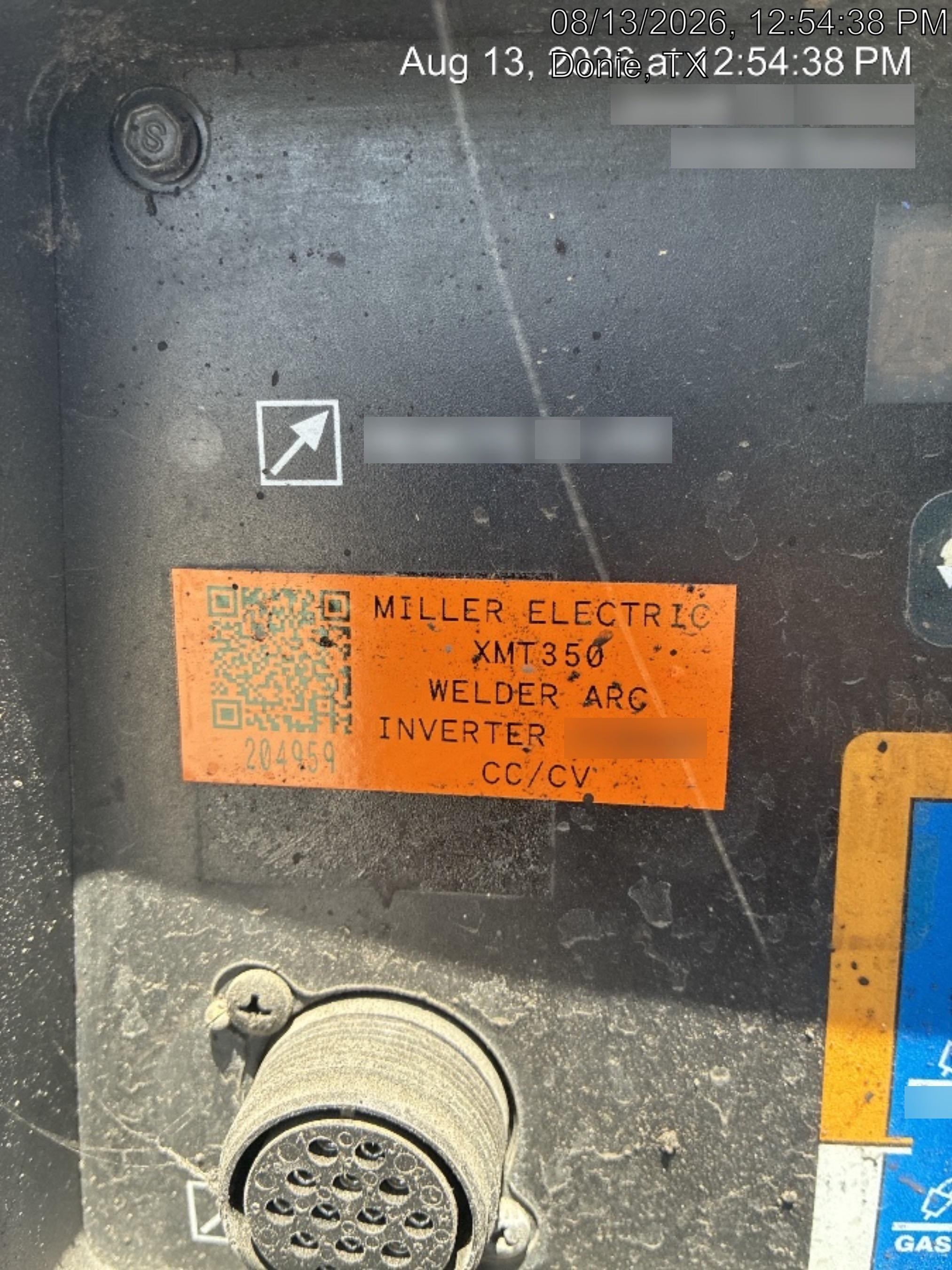 2021 MILLER ELECTRIC XMT 350