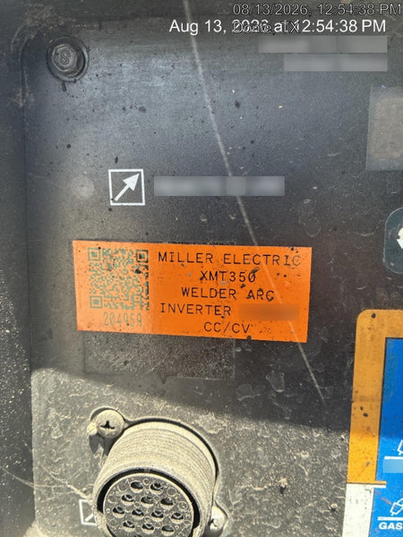 2021 MILLER ELECTRIC XMT 350