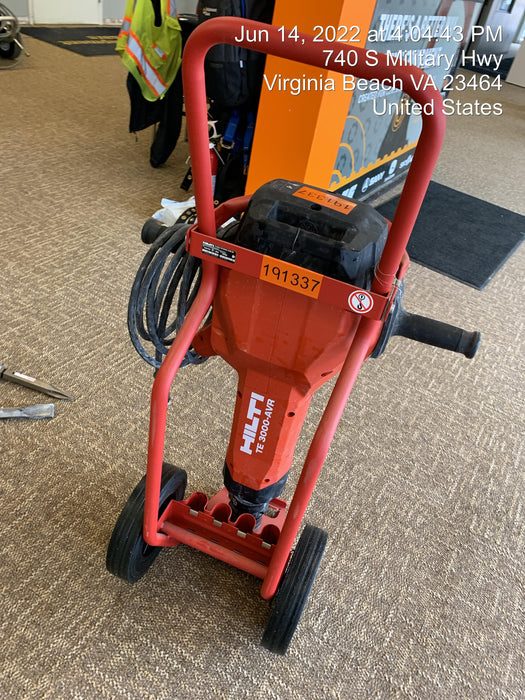 2021 HILTI TE 3000-AVR