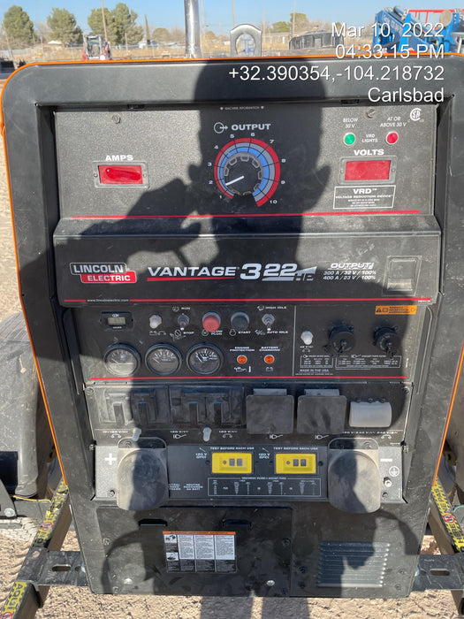 2021 Lincoln Electric Vantage 322 VANTAGE 322 READY-PAK 3