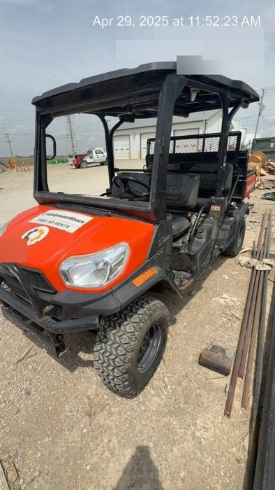 2019 Kubota RTV-X1140W-H 4WD, LED Strobe, Windshield Tempered Glass, Plastic Canopy, Wire Harness Kit, Backup Alarm
