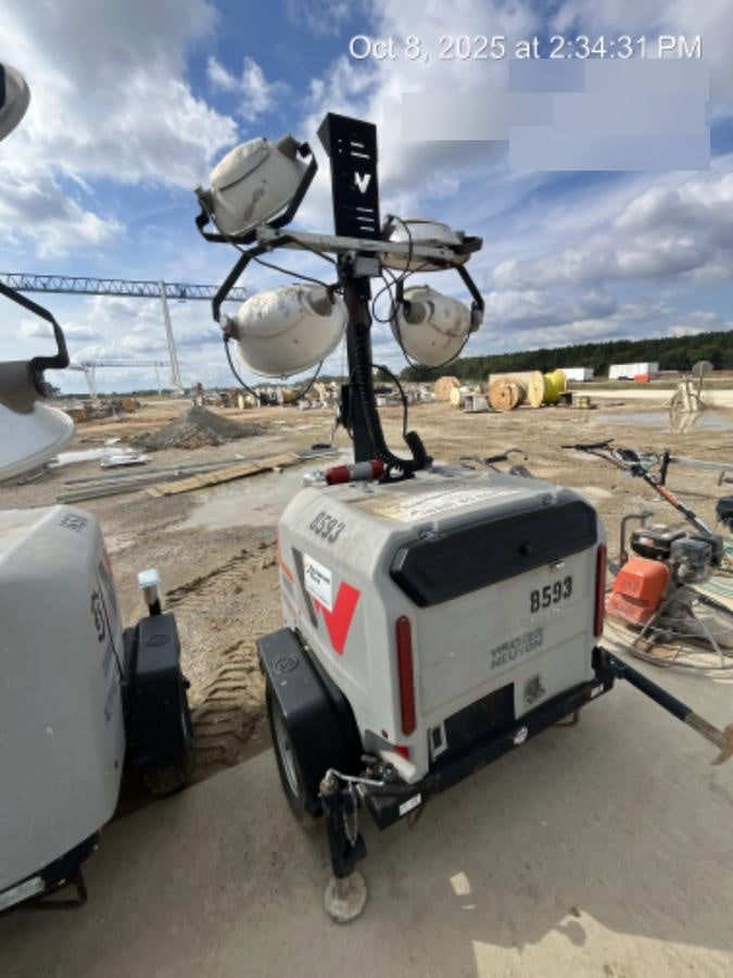 2018 Wacker Neuson LTV6L-MH Wacker Neuson LTV6L Towable Light Tower