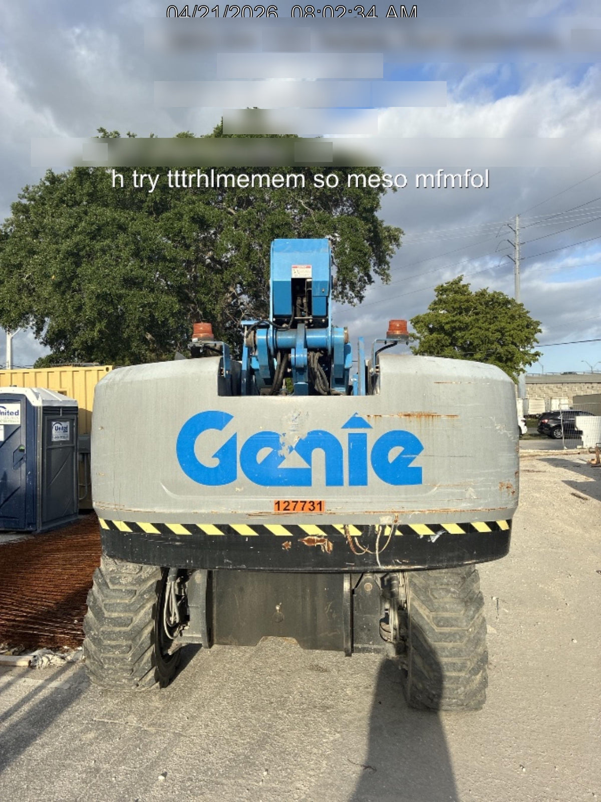 2021 GENIE S-85 XC