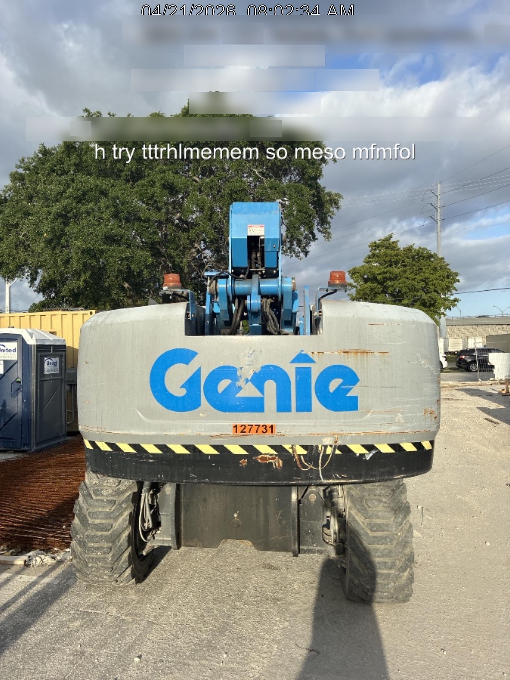 2021 GENIE S-85 XC