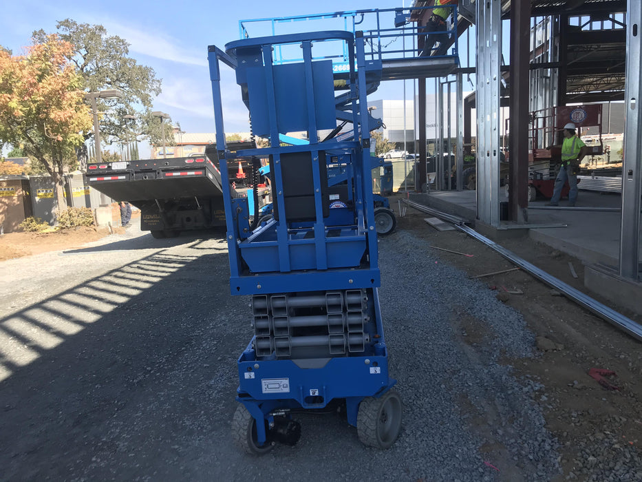 2020 Genie GS-1930 Solid Non Marking Tires, Beacon, Folding rails with half height swing gate, 800W Inverter