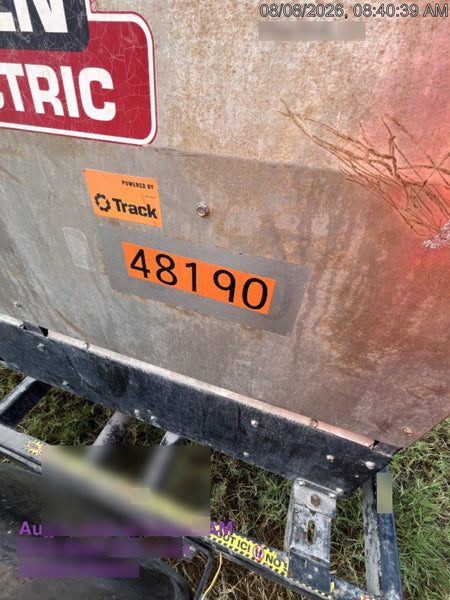 2019 Lincoln Electric Vantage 322 Ready-Pak 3, Two Wheel Trailer, Fender and Light Kit, Cable Rack
