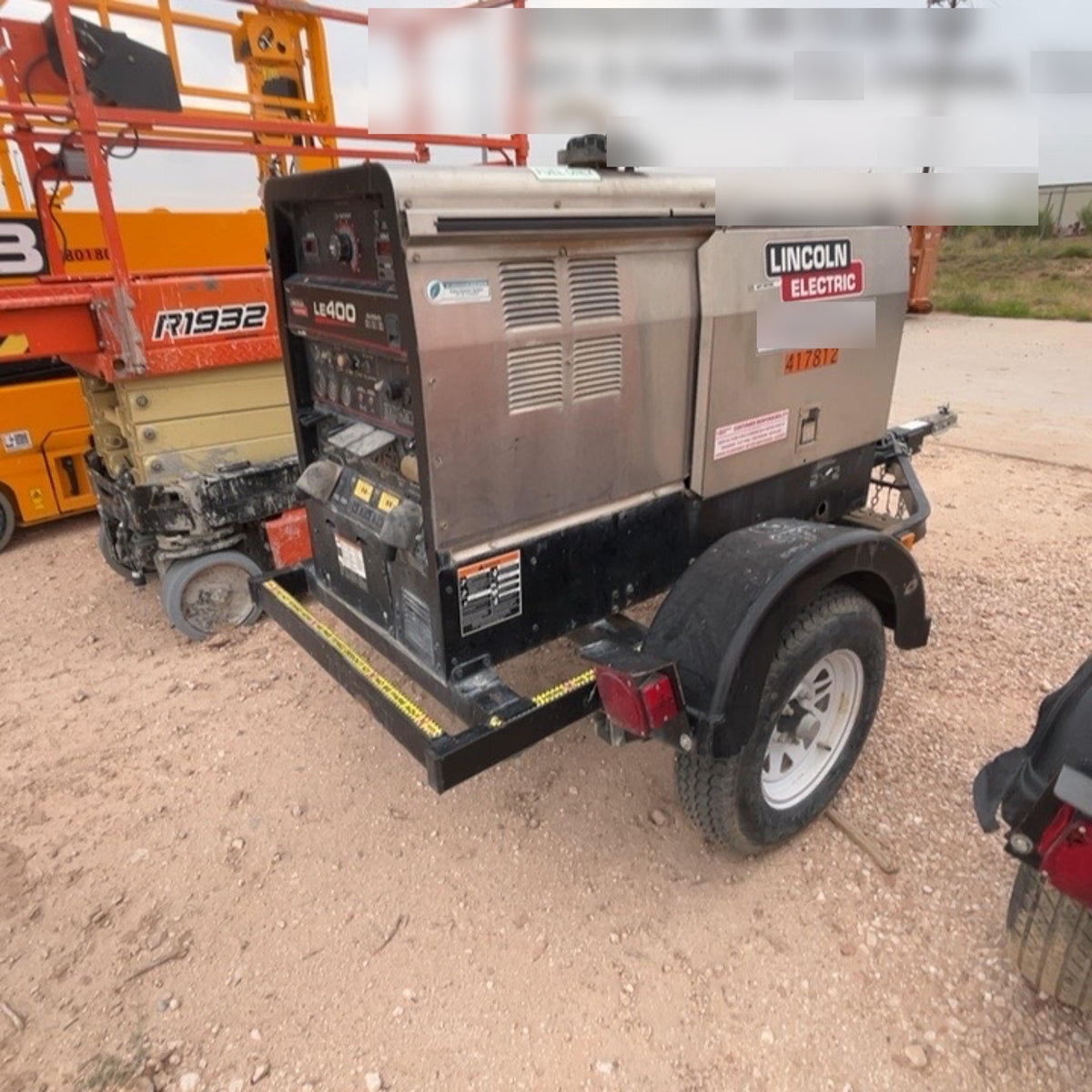 2024 Lincoln Electric LE400 Kubota V1505, Trlr, Cable Rack, Light Kit, ES Decals, T3