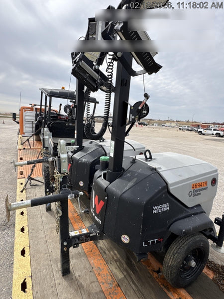 2024 Wacker Neuson LTT4 Diesel, Kohler KDW702, Deep Sea Controller, Auto Start, LED 320W, Bypass Outlet, T3