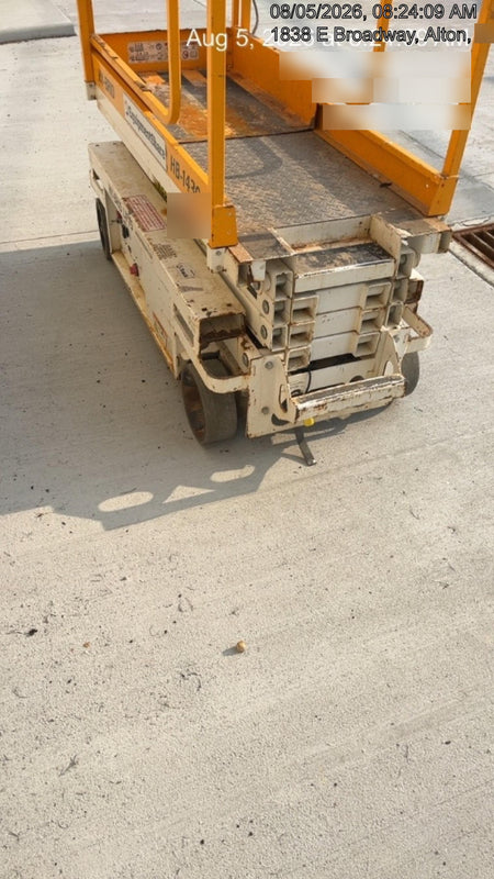 Custom Equipment HB-1430 Hy-Brid Scissor Lift
Platform capacity up to 670 lbs
Working height up to 20 ft
Weighs under 1,700 lbs
Non-marking wheels