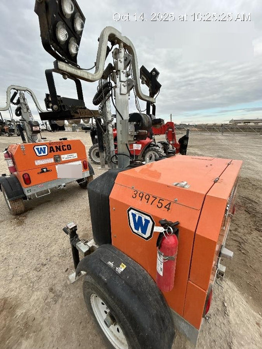 2024 Wanco WLTT-4MM4K Diesel, Deep Sea Controller, Shore Power Plug, Auto Start, (4) 350W LED Floodlights, 4kW Generator, 60 Gal Fuel Tank, 2" Ball, T3