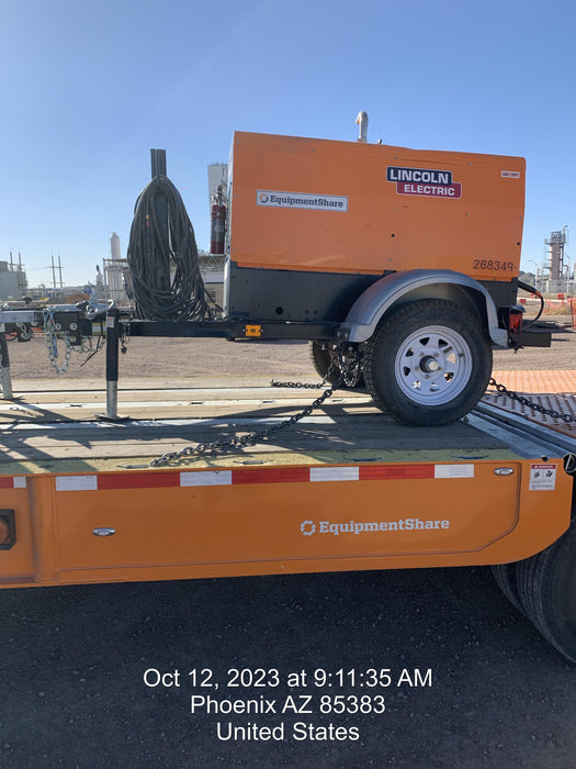 2022 Lincoln Electric LE400 Kubota V1505, Trlr, Cable Rack, Light Kit, ES Decals, T3