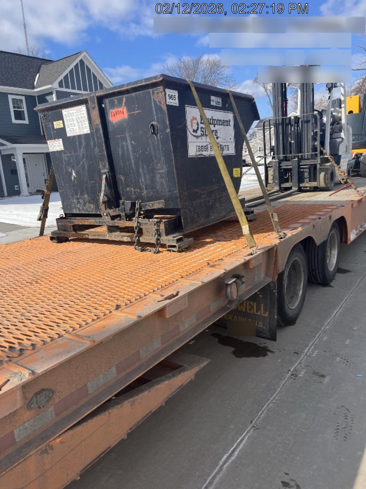 2021 STAR INDUSTRIES M-1820 - Self-Dump Hopper