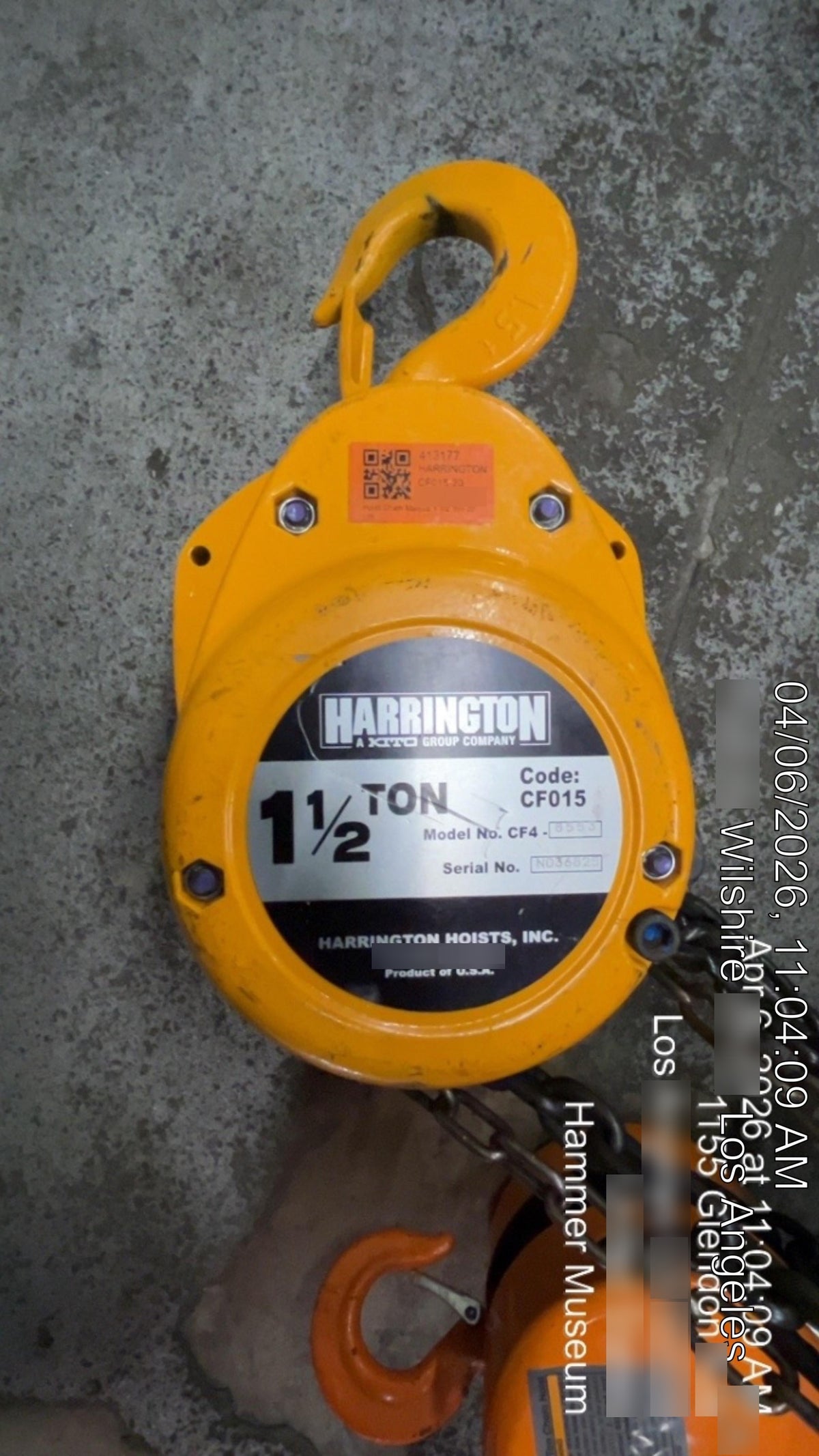 2024 HARRINGTON CF015-20