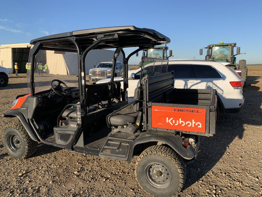 2021 Kubota RTV-X1140W-H Plastic Canopy, Windshield Acrylic Clear, LED Strobe Light, Wire Harness Kit, Back up Alarm