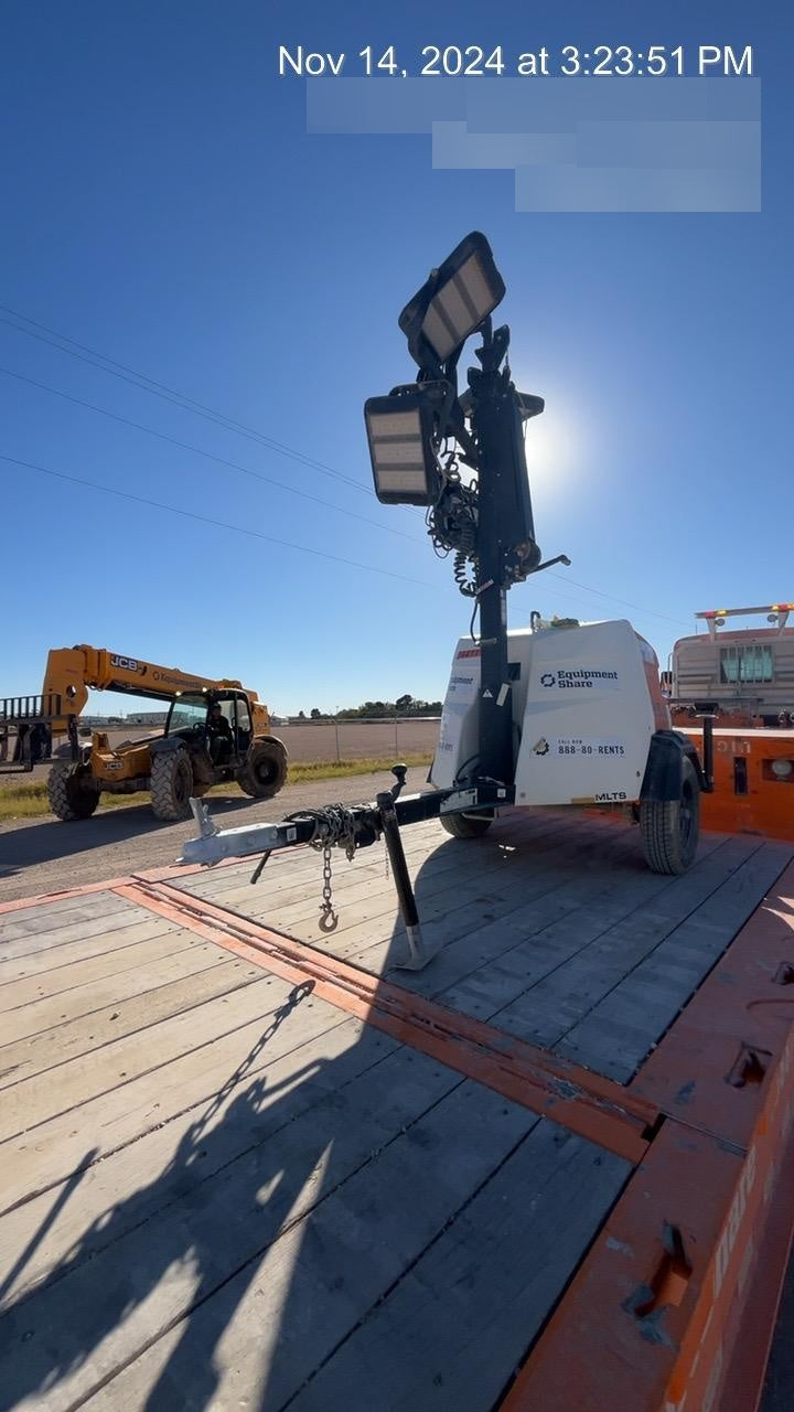 2023 Generac MLT2 Diesel, Flex Switch 120V Input, Powerzone Controller, (4) 320W LED Lights, 4kW Generator, 39.9 Gal Fuel Tank, 2" Ball, T3