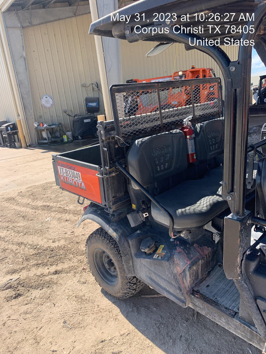 2020 Kubota RTV-X1140W-H 4WD, LED Strobe, Windshield Acrylic Clear, Plastic Canopy, Wire Harness Kit, Backup Alarm