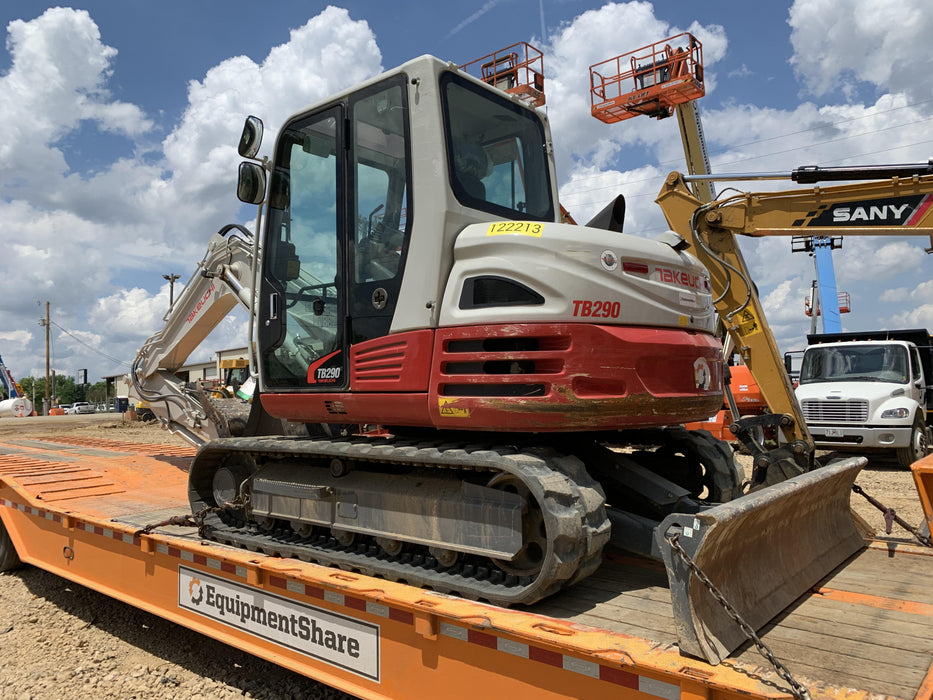 2020 Takeuchi TB290C Cab/Heat/Air, Rubber Tracks, Manual TAG QC