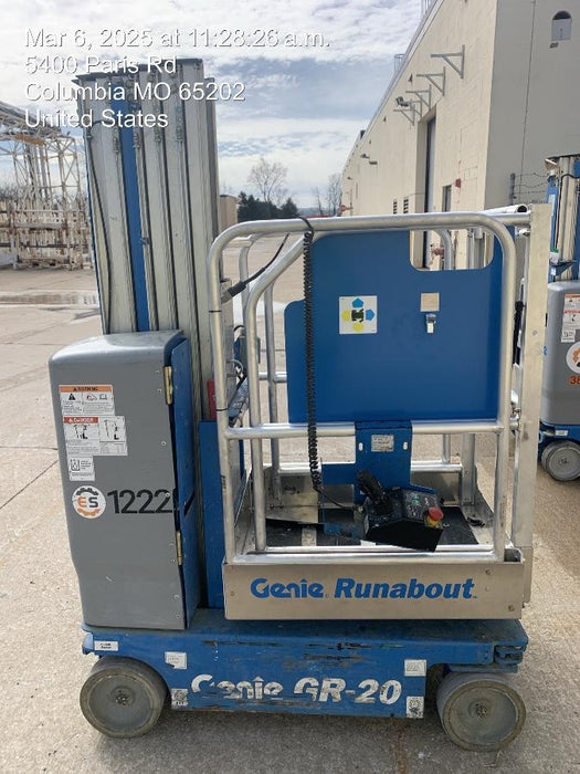 2016 GENIE GR-20