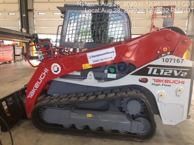 2020 Takeuchi TL12V2-CRH Cab, Rubber Track