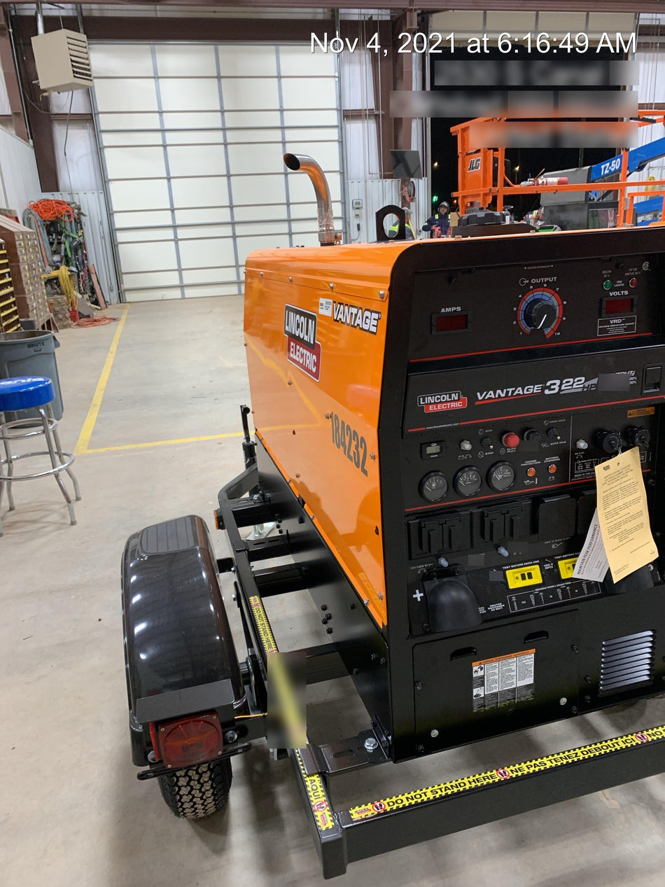 2021 Lincoln Electric Vantage 322 VANTAGE 322 READY-PAK 3