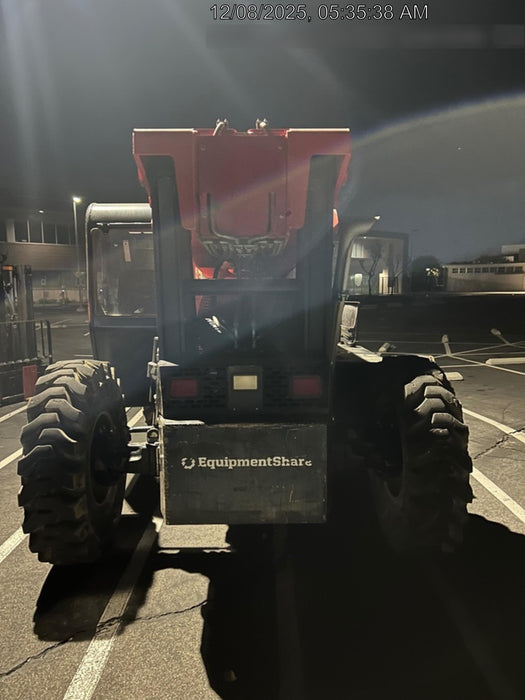 2019 Manitou MTA10055 Canopy, 120 HP, Solid Tires, Work Lights, Lift Hook, Auxiliary Hydraulics 66" Carriage and 60" Forks