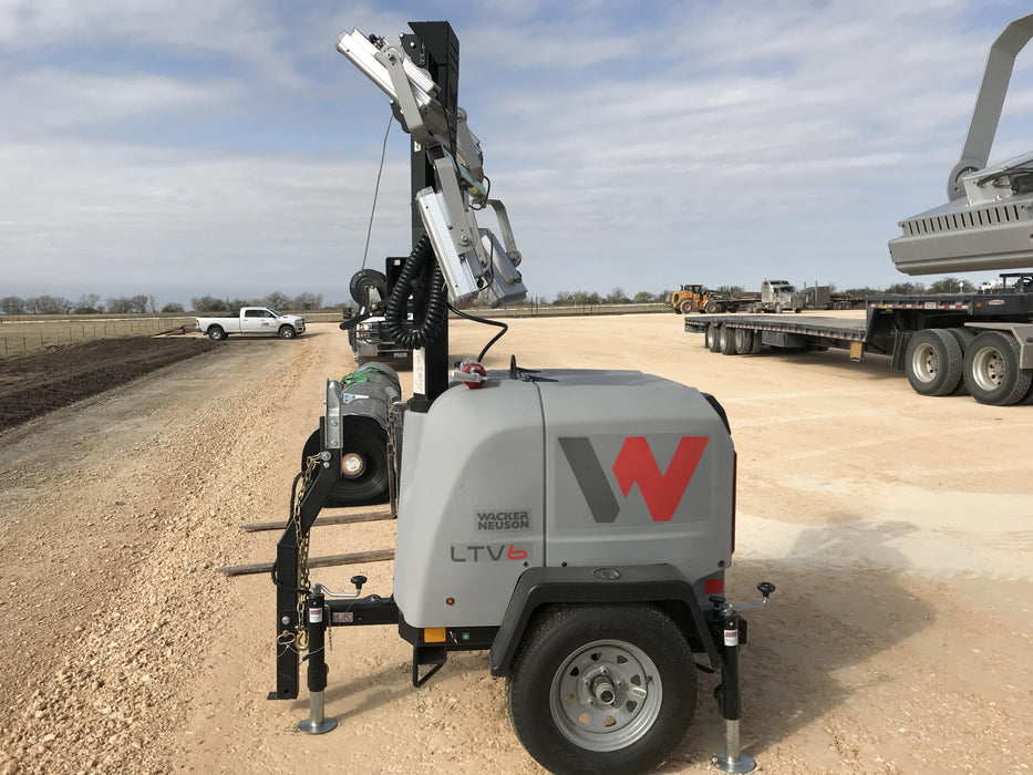 2019 Wacker Neuson LTV6K-LED LTV6K Light Tower, LED 300W, Telematics EQ SH Kubota
