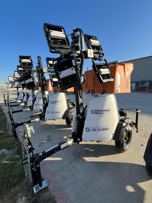 2023 Generac MLT2 Diesel, Flex Switch 120V Input, Powerzone Controller, 
(4) 320W LED Lights, 4kW Generator, 39.9 Gal Fuel Tank, 2" Ball, T3