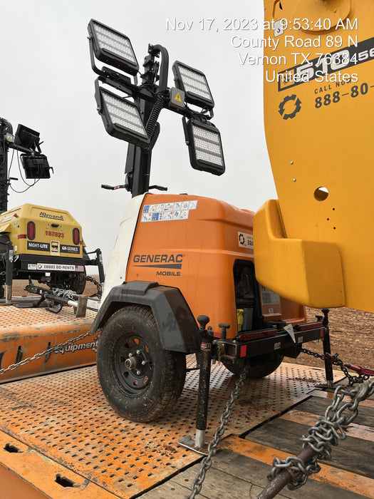 2023 Generac MLT2 Diesel, Flex Switch 120V Input, Powerzone Controller, (4) 320W LED Lights, 4kW Generator, 39.9 Gal Fuel Tank, 2" Ball, T3