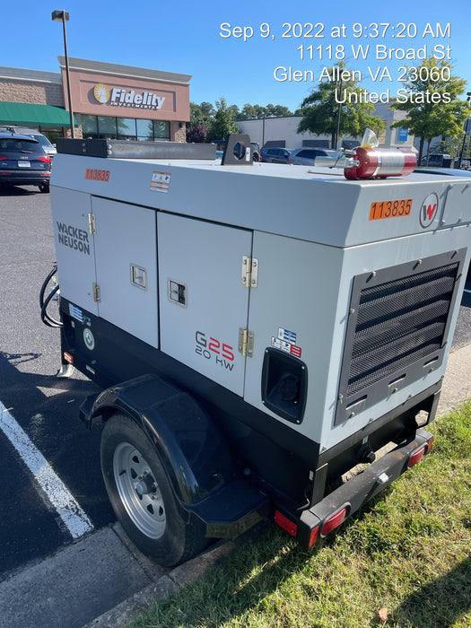 2020 WACKER NEUSON G25