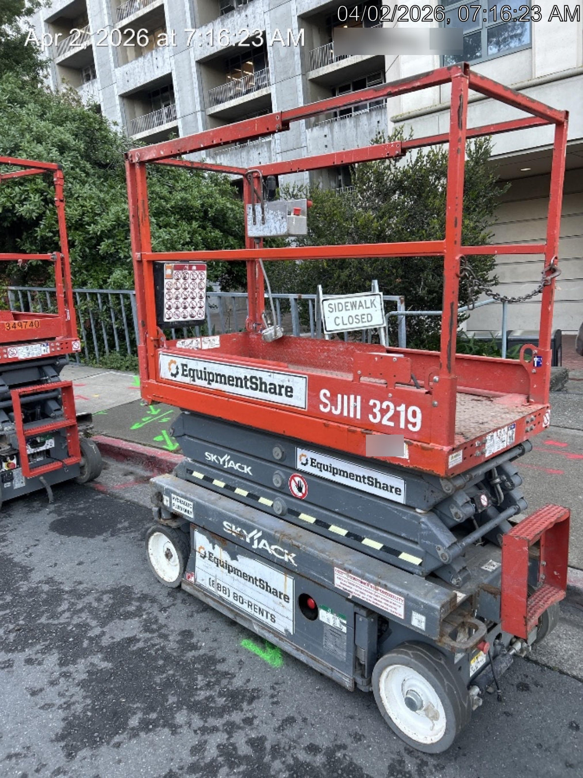 2019 Skyjack SJIII-3219 Standard w/Trojan Batteries