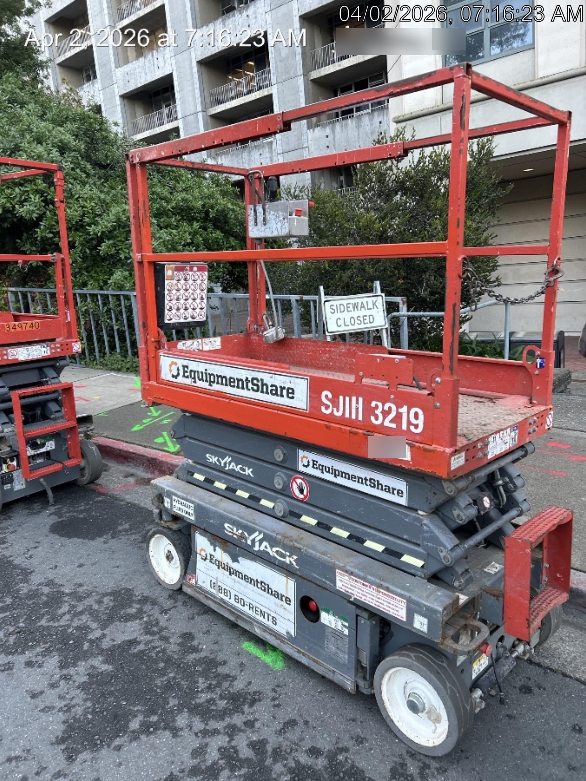 2019 Skyjack SJIII-3219 Standard w/Trojan Batteries