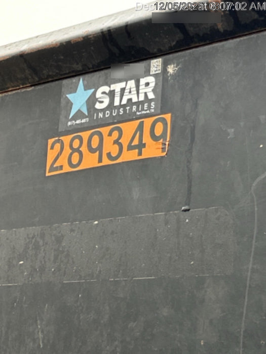 2023 STAR INDUSTRIES M-1820 - Self-Dump Hopper