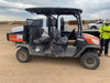 2022 Kubota RTV-X1140W-H Plastic Canopy, Windshield Acrylic Clear, LED Strobe Light, Wire Harness Kit, Back up Alarm