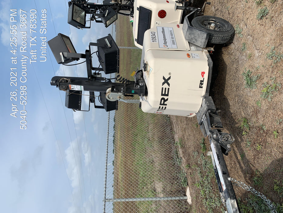 2020 Genie RL4 6kW Light Plant - Metal Halide