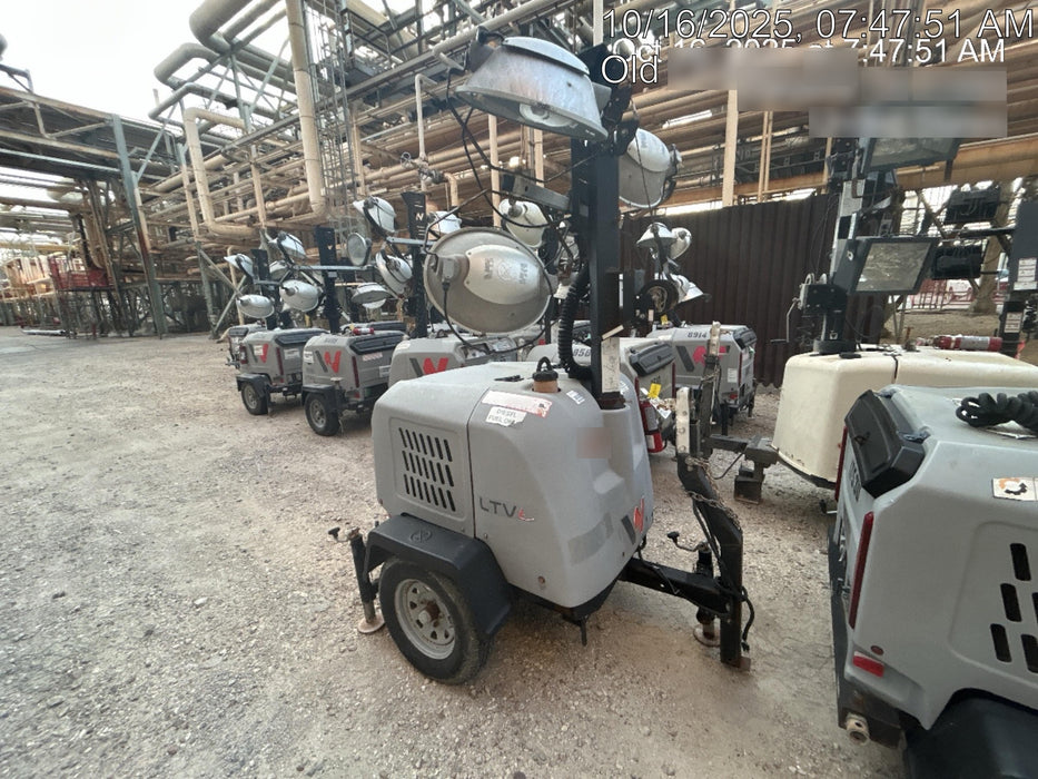 2019 Wacker Neuson LTV6L-MH Wacker Neuson LTV6L Mobile Light Tower w/Fuel Level Sensor Installed
