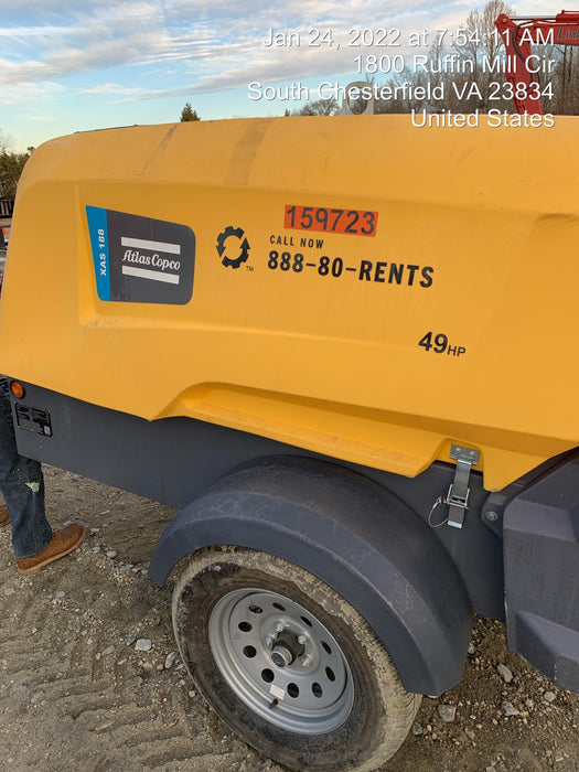 2021 ATLAS COPCO XAS188 CWK