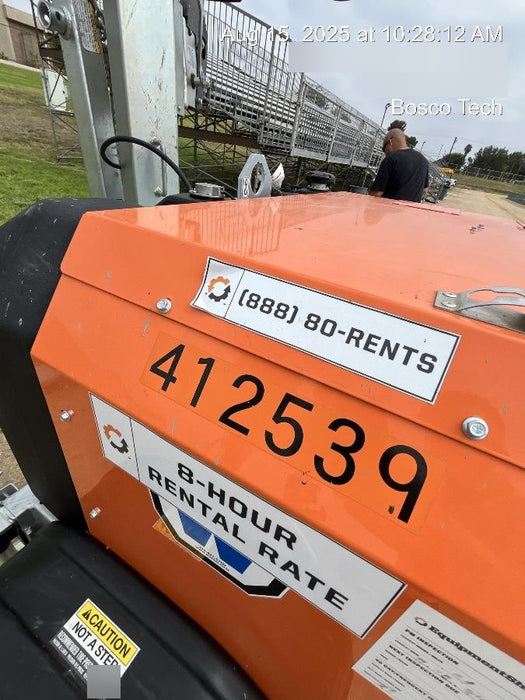 2024 Wanco WLTT-4MM4K Diesel, Deep Sea Controller, Shore Power Plug, Auto Start, (4) 350W LED Floodlights, 4kW Generator, 60 Gal Fuel Tank, 2" Ball, T3